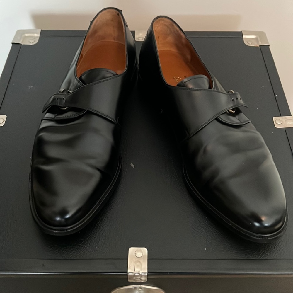 Salvatore Ferragamo men’s dress shoes.